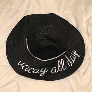 Vacay All Day Floppy Beach Hat